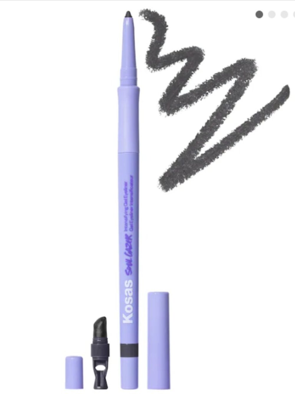 Kosas Soulgazer Intensifying Waterproof Gel Eyeliner | Orbit (smokey gray matte)